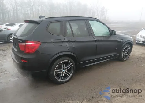 2015 BMW X3 xDrive35I z USA, uszkodzony, nr VIN 5UXWX7C56F0K33166
